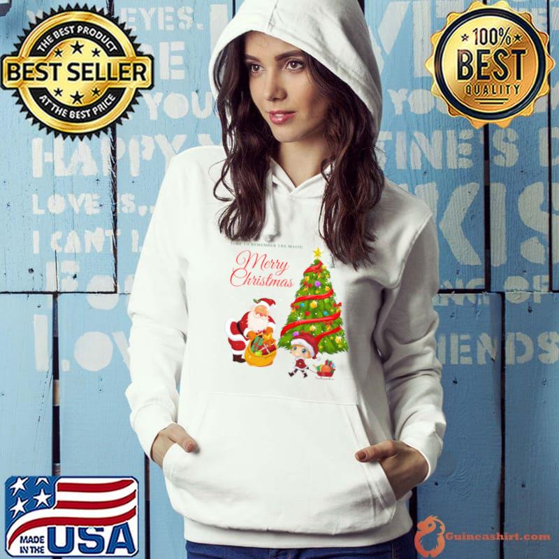Awesome time To Remember The Magic Merry Christmas T-Shirt Hoodie