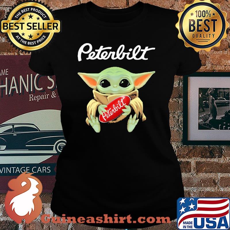 Baby Yoda Peterbilt Shirt Laides tee