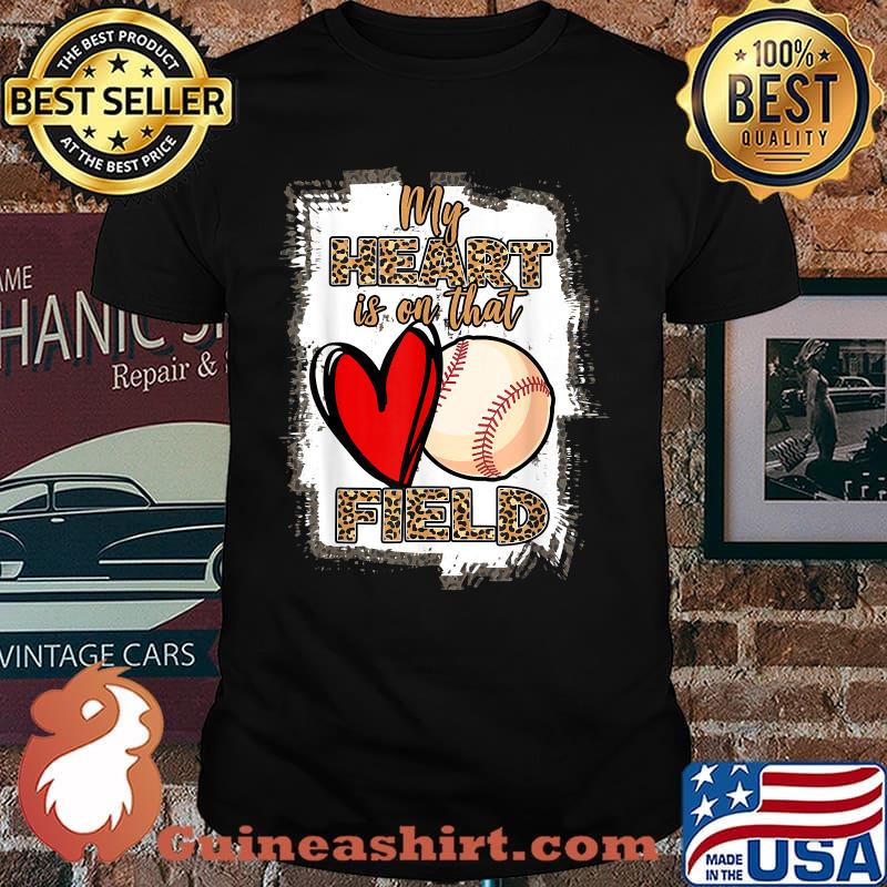 Baseball Player Leopard Cheetah Baseball Love Baseball Fan T-Shirt