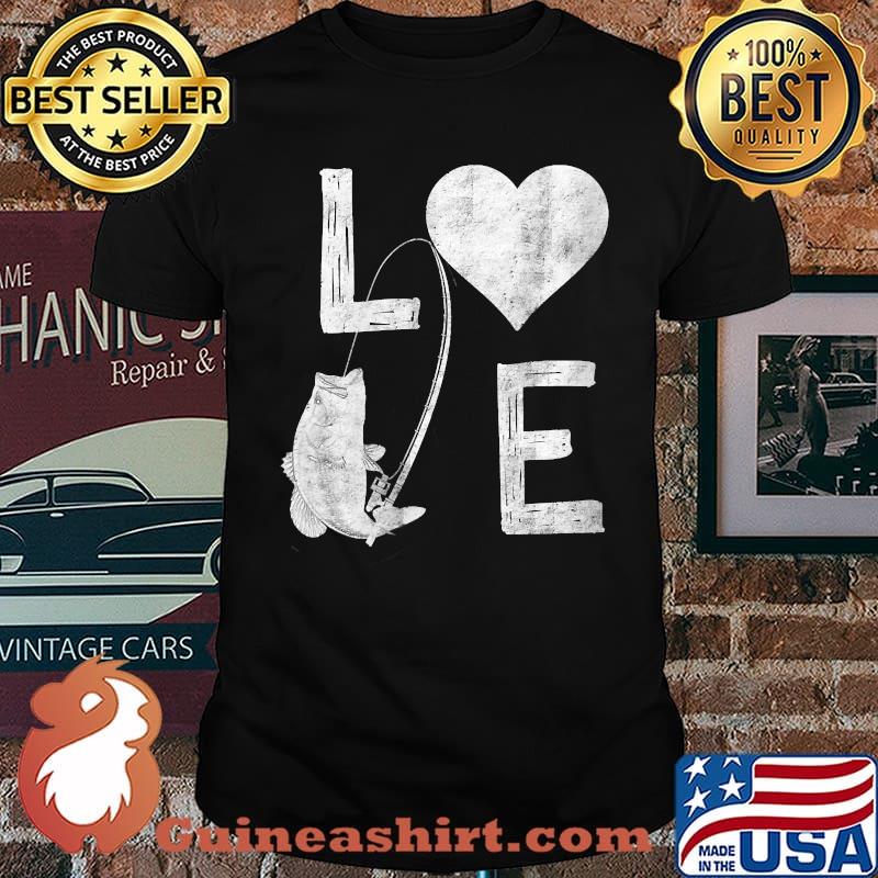Bass Fishing I Love Catching Big Mouth T-Shirt