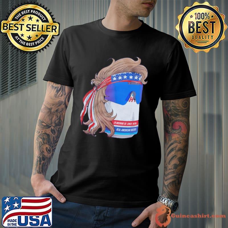 Beer Mullet Real American Beer Shirt