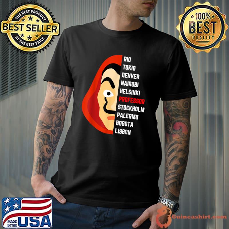 Bella Ciao Funny bank robbery money H.eist T-Shirt Unisex