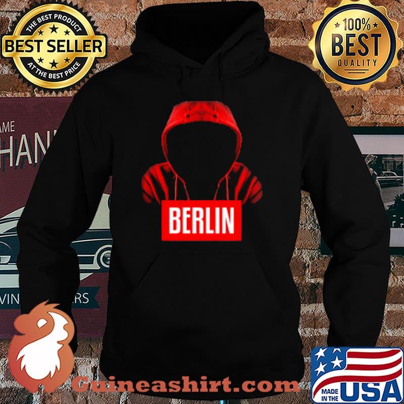 Berlin Męska Koszulka Z Nadrukiem Shirt Hoodie