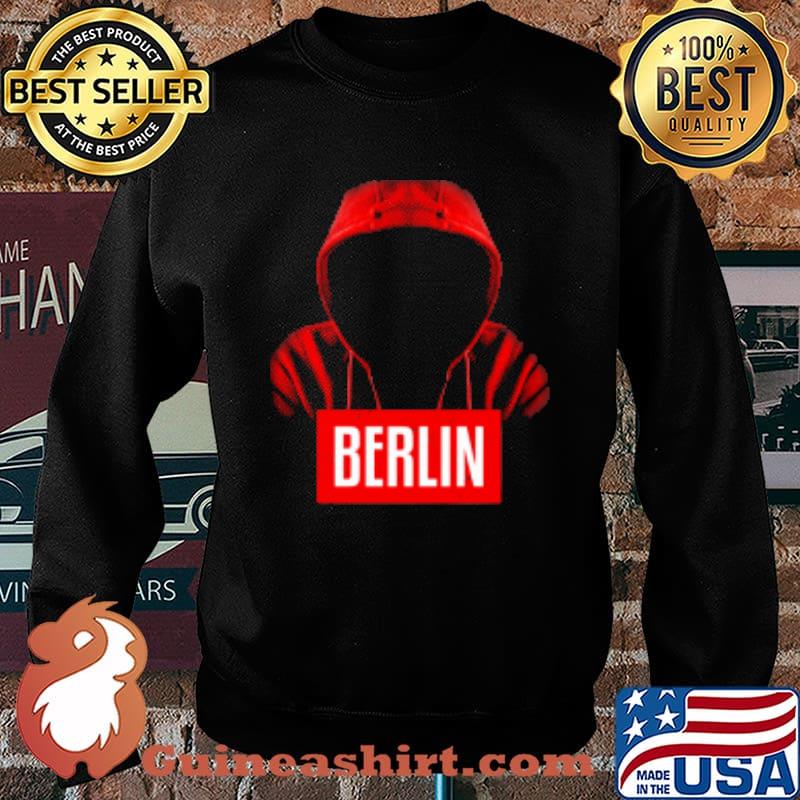 Berlin Męska Koszulka Z Nadrukiem Shirt Sweater