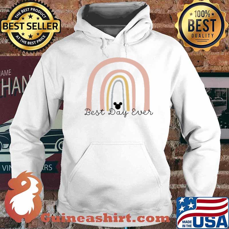 Best Day Ever Mickey Rainbow Shirt Hoodie