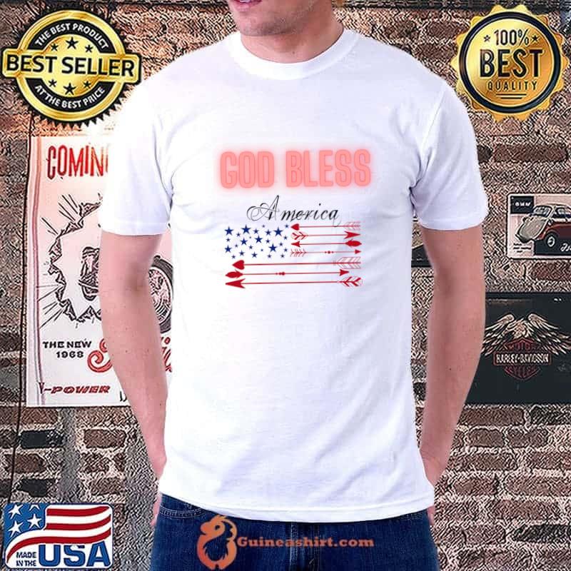 Best god Bless America Shirt Classic T-Shirt