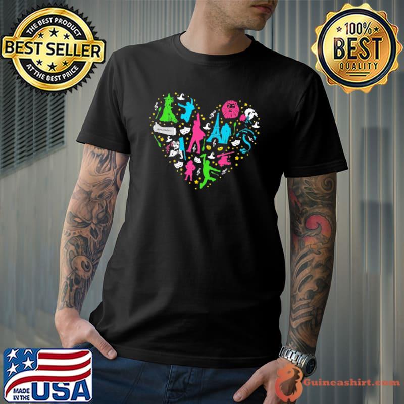 Best love Musicals Dear Evan Hansen Heart Shirt