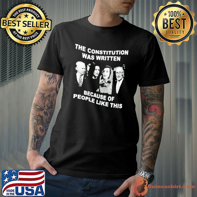 Biden Kamala Pelosi the constitution was written s Unisex