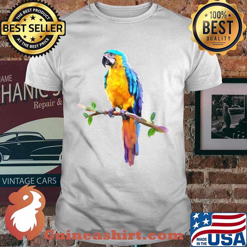 Birdwatching, Bird Lover T-Shirt Parrot Bird T-Shirt