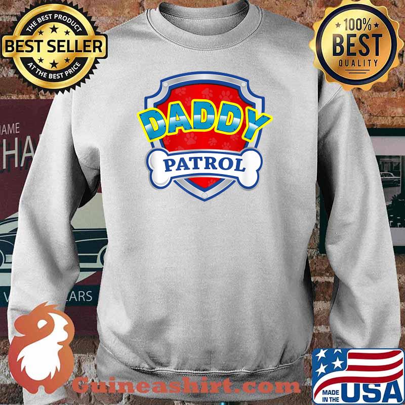 Birthday Boy Daddy Patrol Dogs Lover Kid T-Shirt Sweater