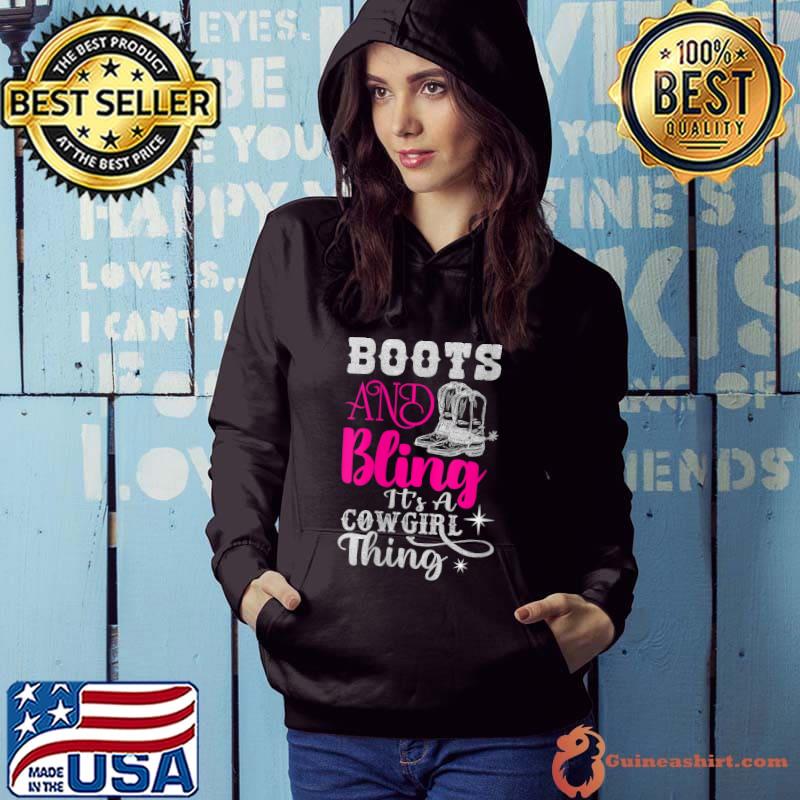 Boots & bling it's a cowgirl thing Western T-Shirt