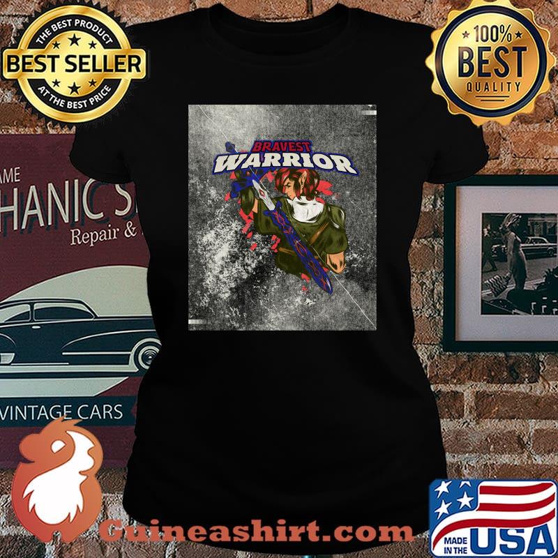Bravest Warrior Gaming Design Classic T-Shirt Laides tee