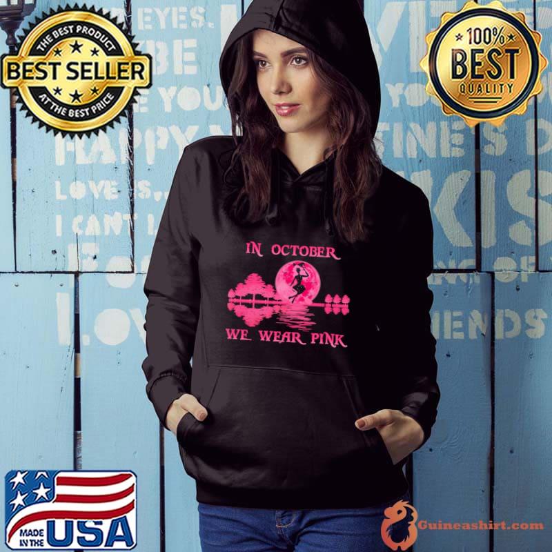 Breast Cancer Awareness In October We Wear Pink Halloween Shirt