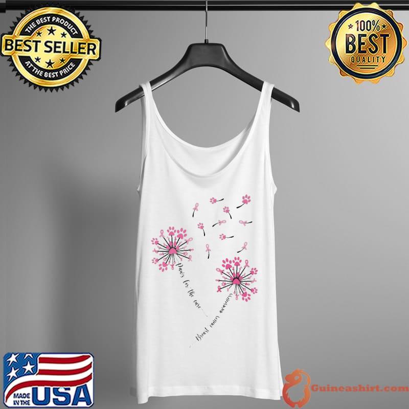 Breast Cancer Awareness Paws For The Cure s Tank Top