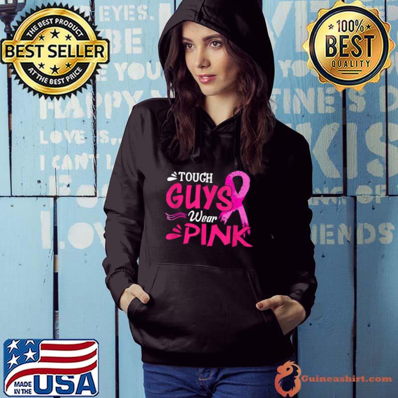 Breast Cancer Awareness Tough Guys Wear Pink T-Shirt
