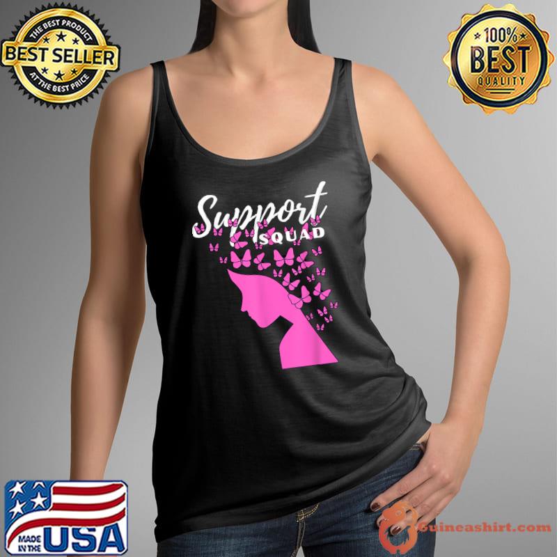 Breast Cancer Support Squad T-Shirt Tank Top