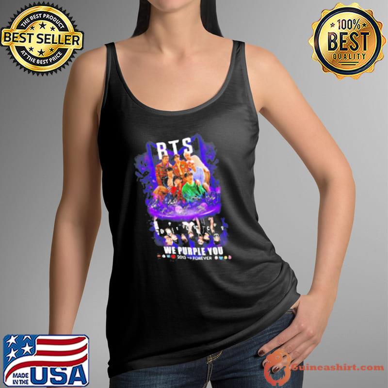 BTS we purple you 2013 to forever water mirror s Tank Top