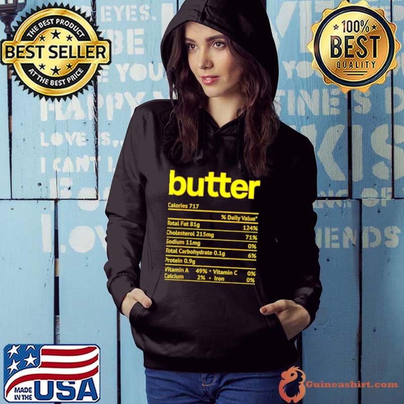 Butter Nutrition Facts Funny Thanksgiving Christmas Essential T-Shirt
