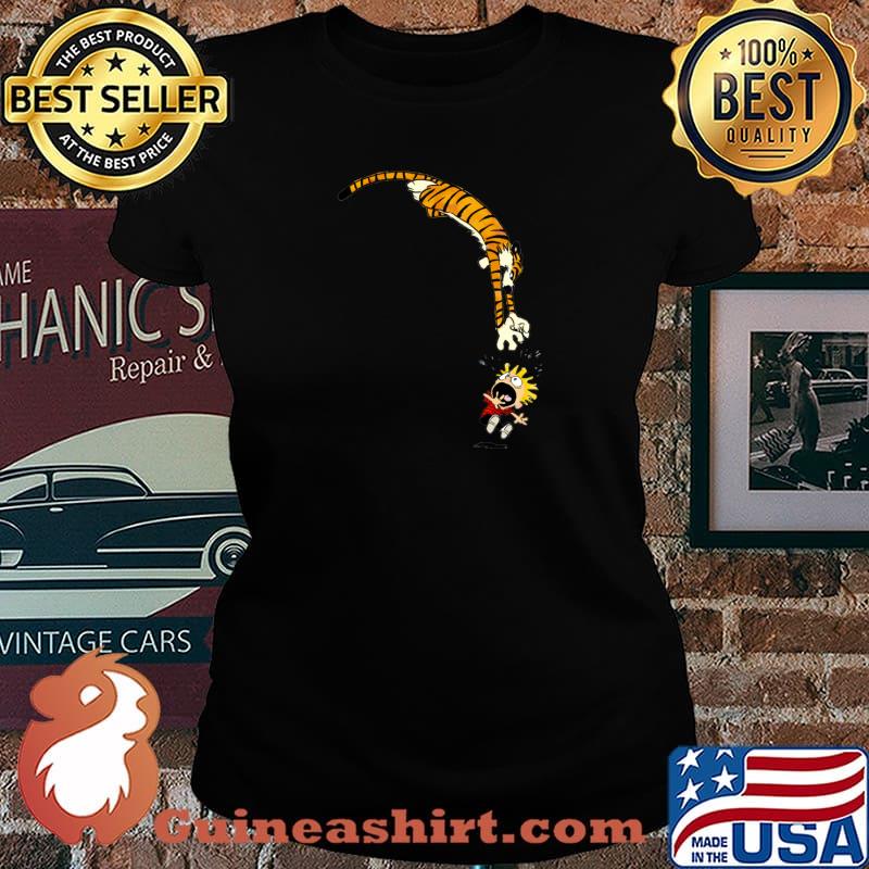 Calvin And Hobbes T-Shirt Laides tee