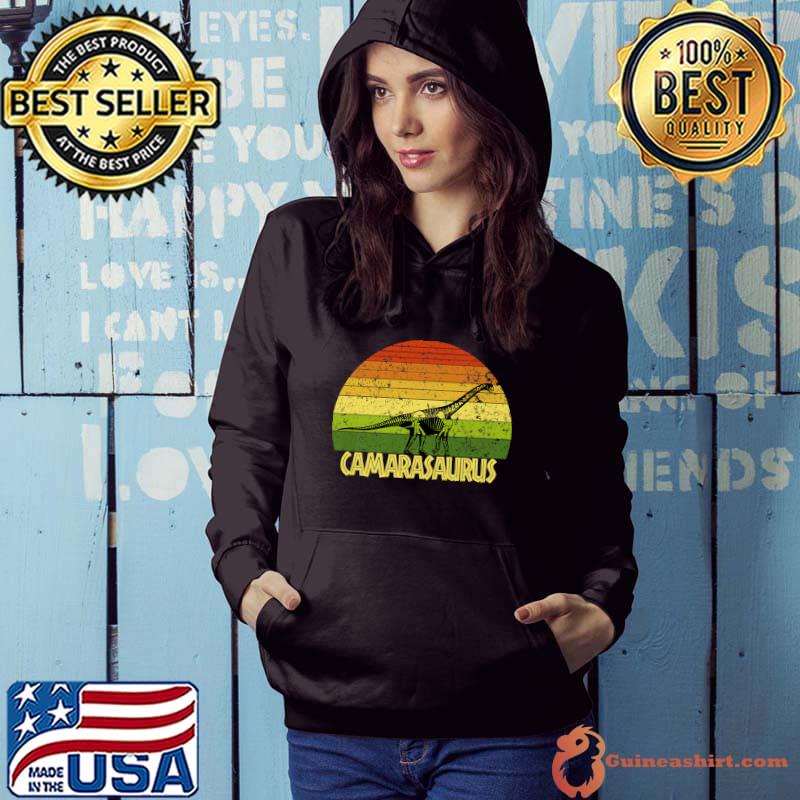 Camarasaurus vintage Dinosaur Premium T-Shirt Hoodie