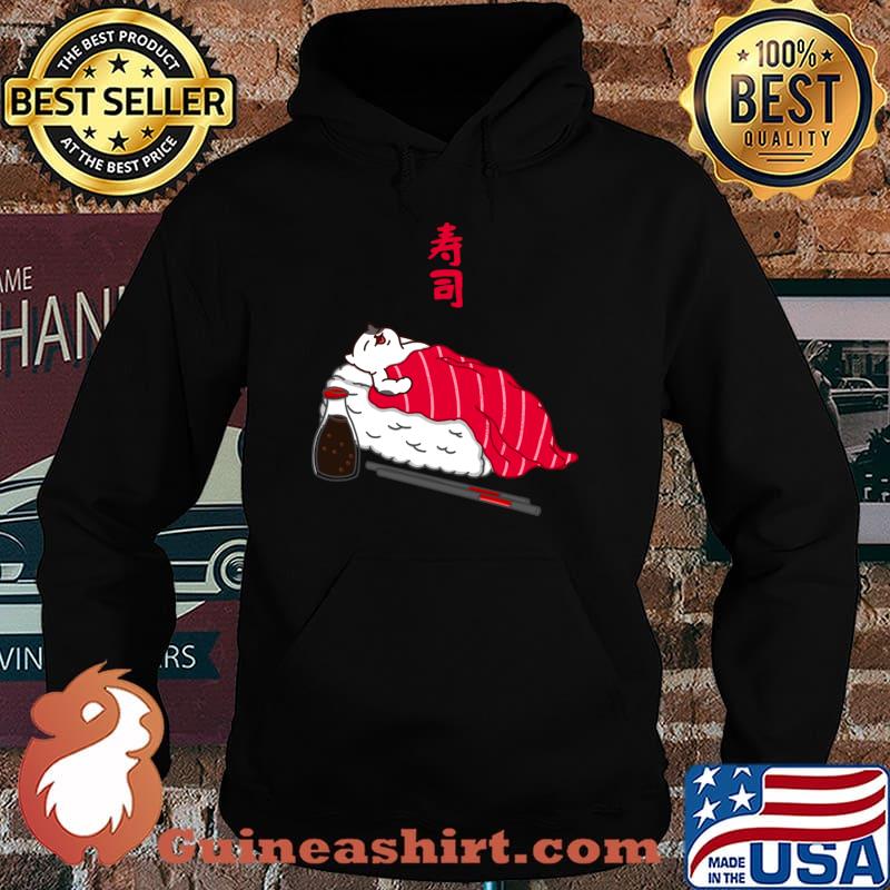 Cat Sushi Sleeping Cat Tuna Sushi T-Shirt Hoodie