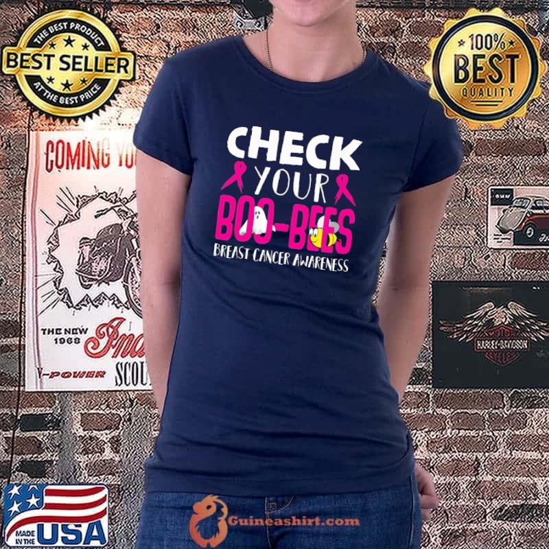 Check Your Boo Bees Breast Cancer Awareness Halloween s Ladiestee