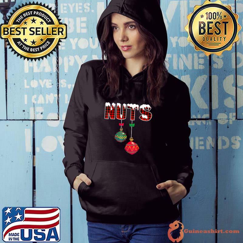 Chest Nuts Funny Matching Chestnuts Christmas Couples Nuts T-Shirt