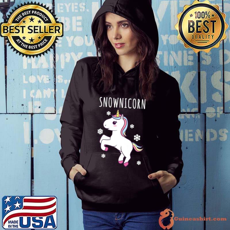 Christmas Snownicorn Premium T-Shirt