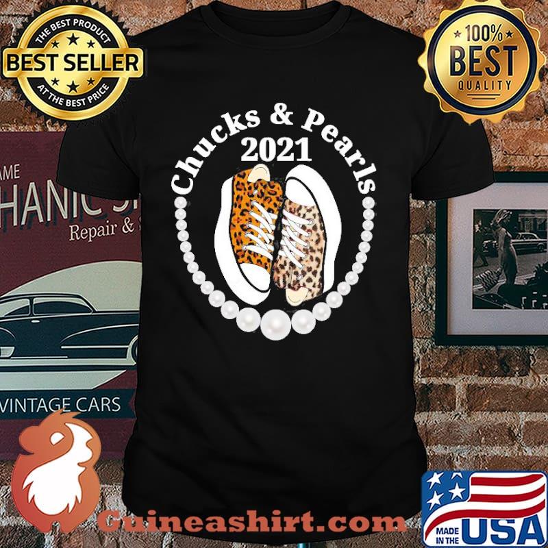 Chucks And Pearls 2021 Leopard shirt