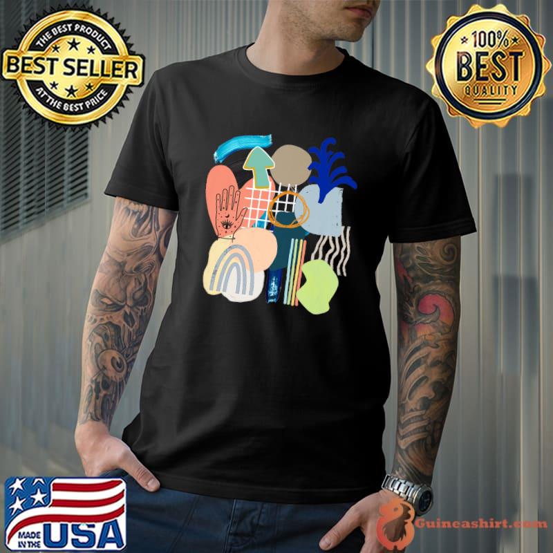 COLORFUL & Expressive Doodles FUN ARTGIFT For Girls Any Age Premium T-Shirt