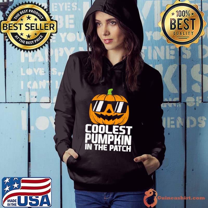 Coolest Pumpkin In The Patch Halloween Toddler Boys Girls T-Shirt