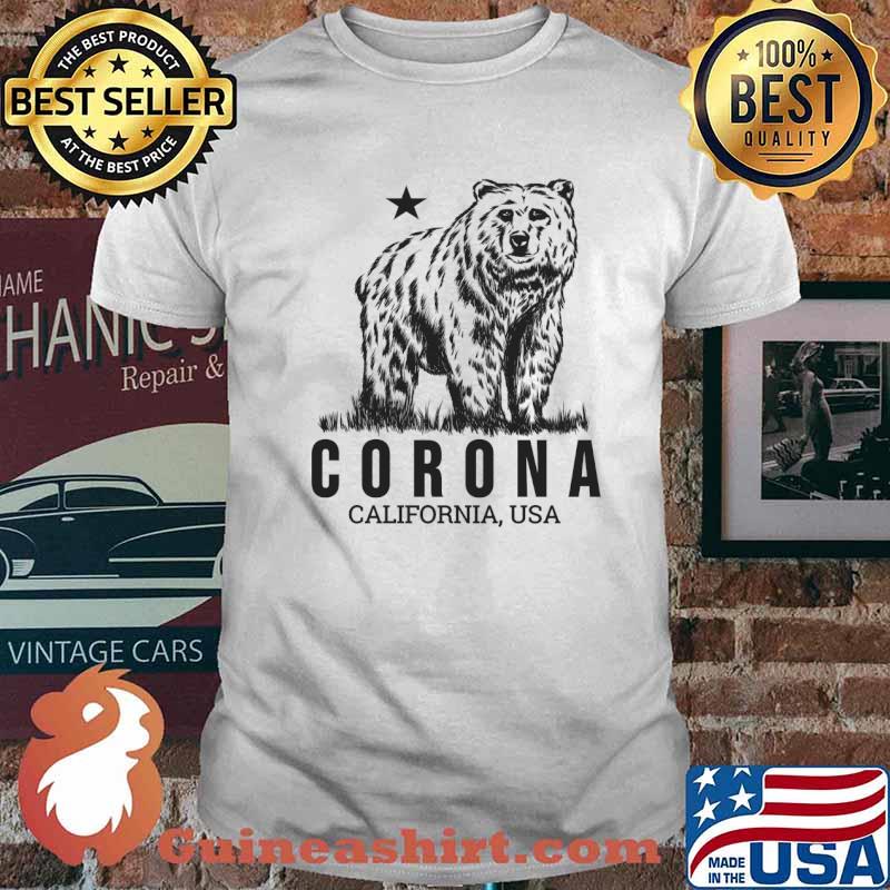 Corona California Grizzly Bear T-Shirt