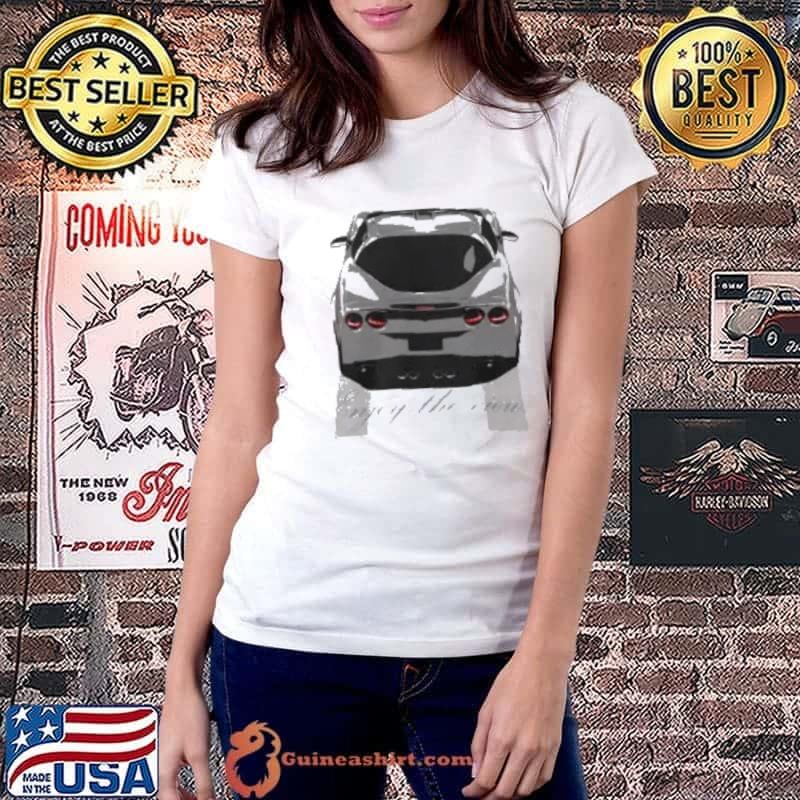 Corvette Enjoy the view Shirt Ladiestee