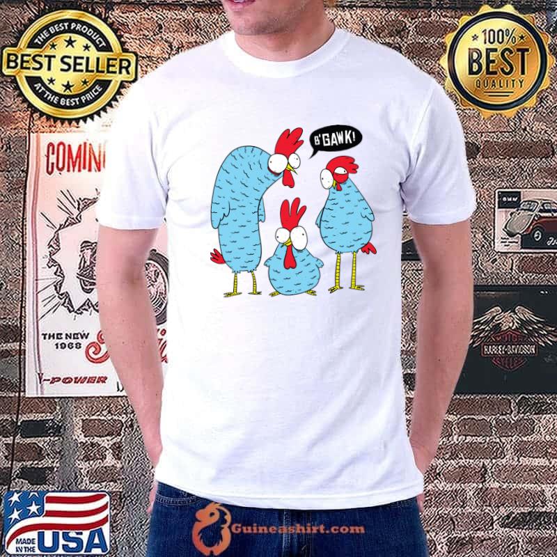 Crazy Chickens 3 chickens with crazy look T-Shirt