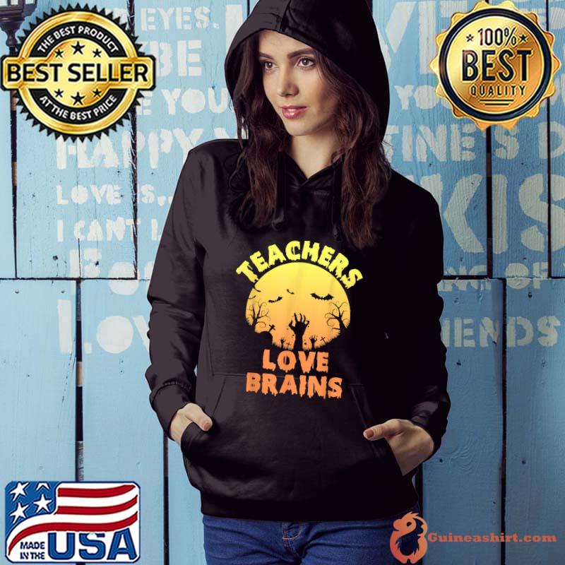 Creepy Horror Zombie Halloween Teachers T-Shirt