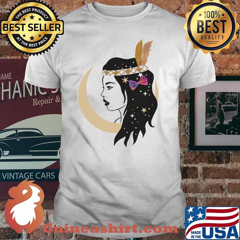 Crescent Moon goddess shirt