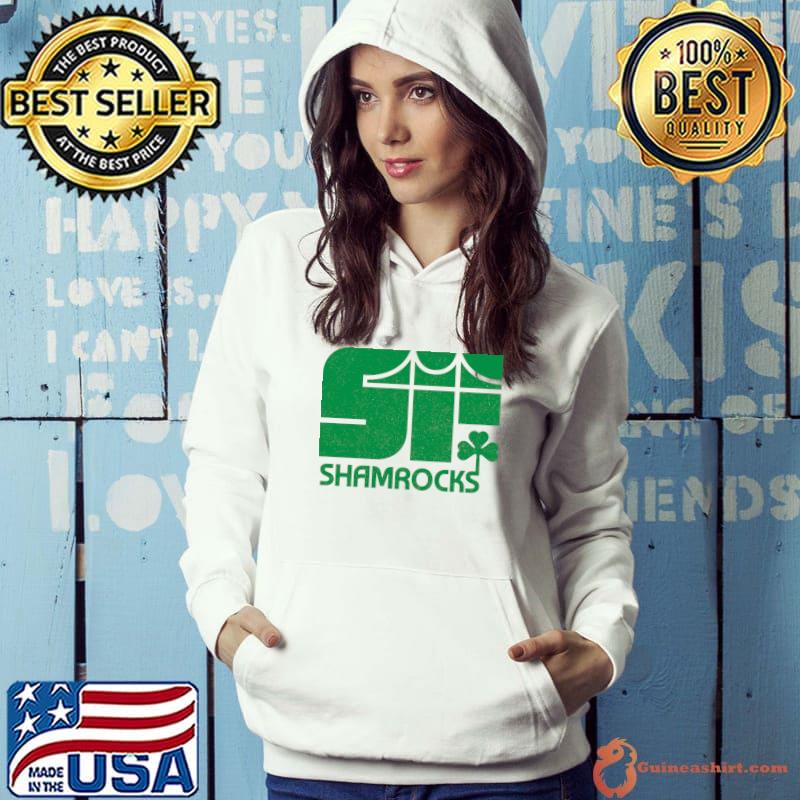 Defunct San Francisco Shamrocks PHL Hockey 1977 T-Shirt Hoodie