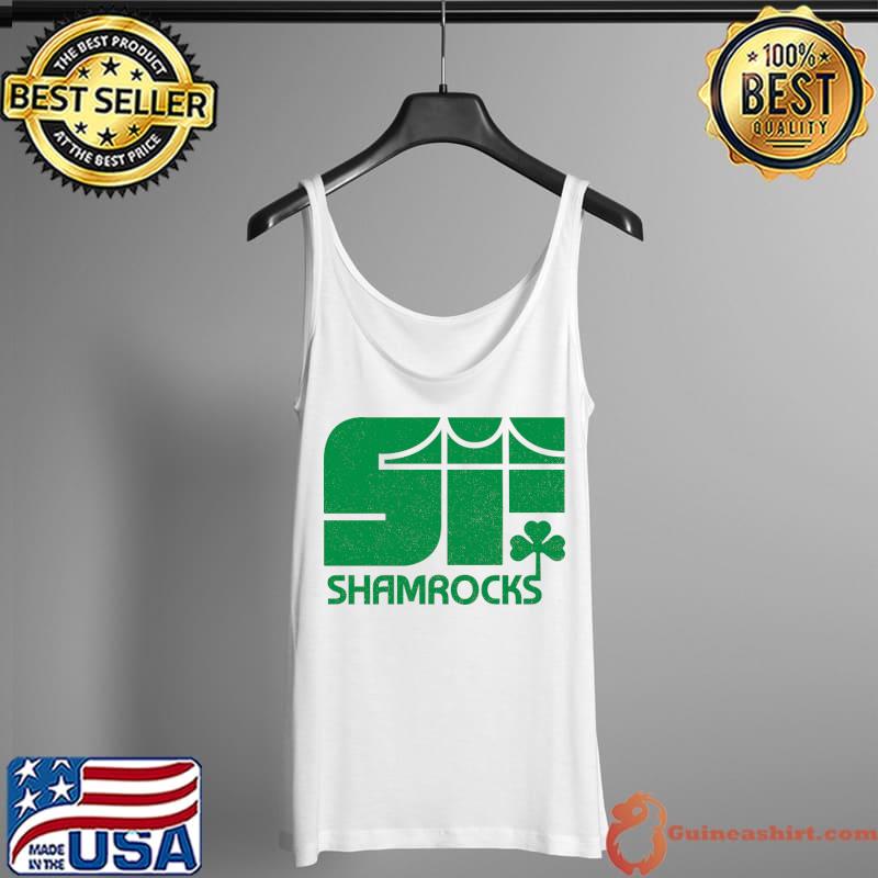 Defunct San Francisco Shamrocks PHL Hockey 1977 T-Shirt Tank Top