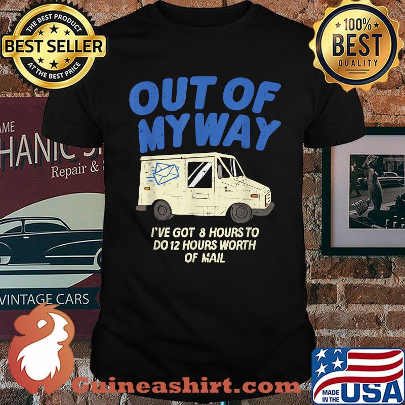 Delivery Driver Clothing Joke Delivery Truck Design T-Shirt