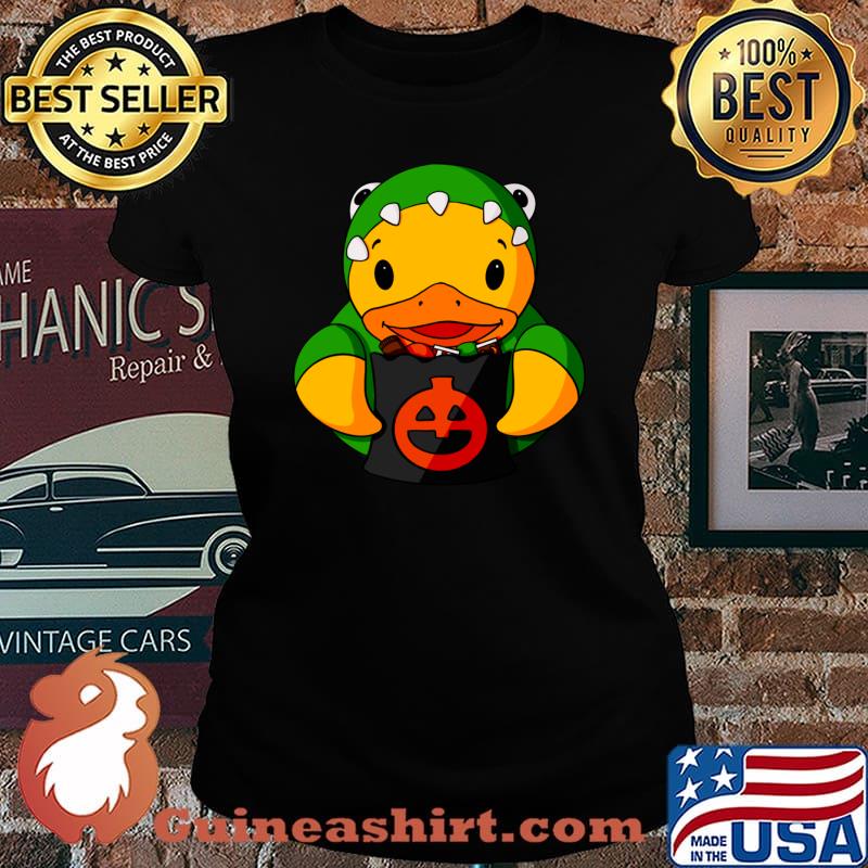 Dinosaur Rubber Duck T-Shirt Laides tee