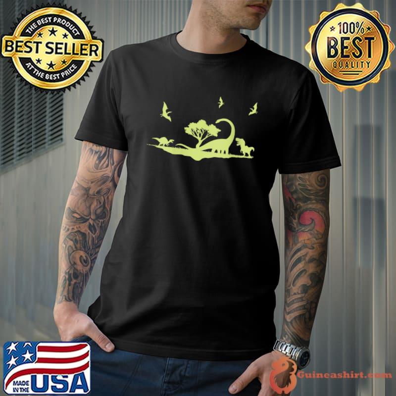 Dinosaurs Outdoor Spinosaurus Trex Pteranodon T-Shirt