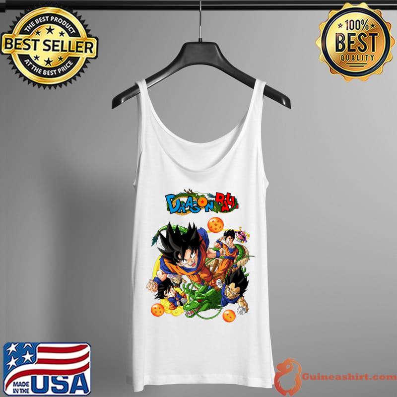 Dragon ball Goku and Shenron T-Shirt Tank Top