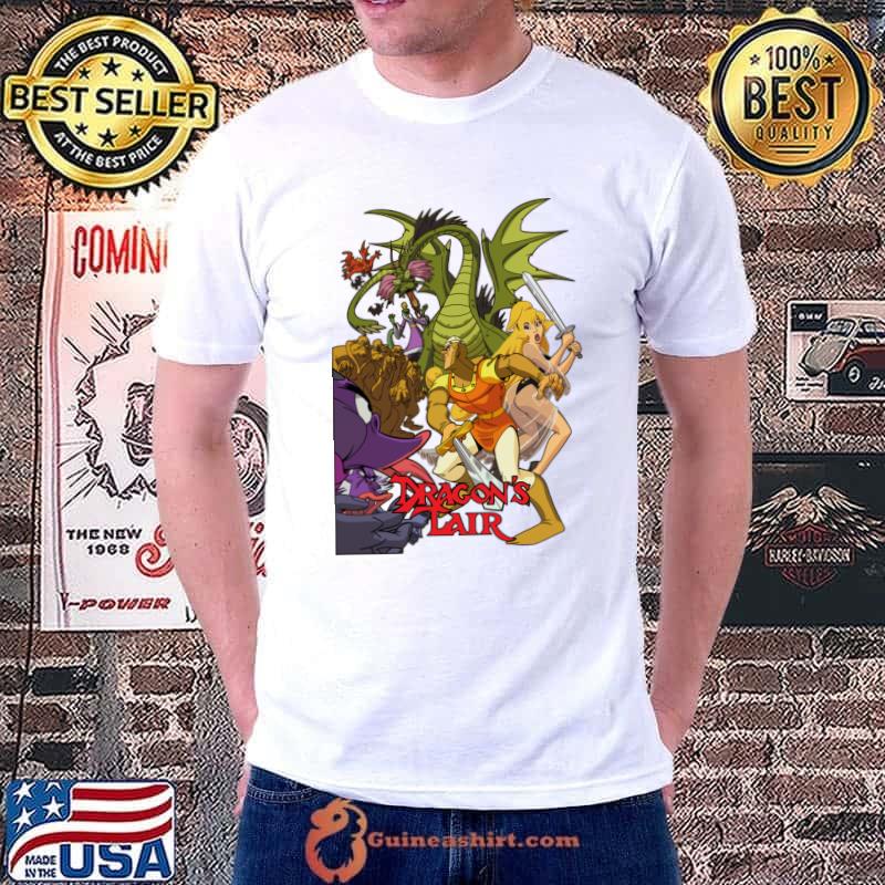 Dragon Lair Lead on, Adventurer... Your quest awaits! T-Shirt
