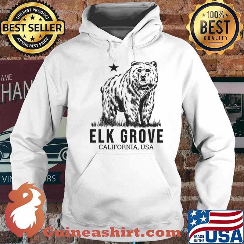 Elk Grove California Grizzly Bear T-Shirt Hoodie