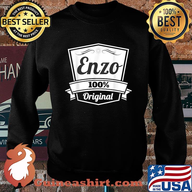 Enzo Gift Shirt Enzo Personalized Name Birthday TShirt Sweater