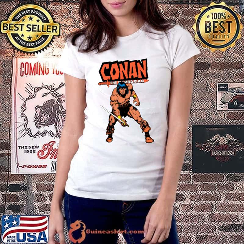 Fantasy conan The Barbarian V.2 T-Shirt Ladiestee