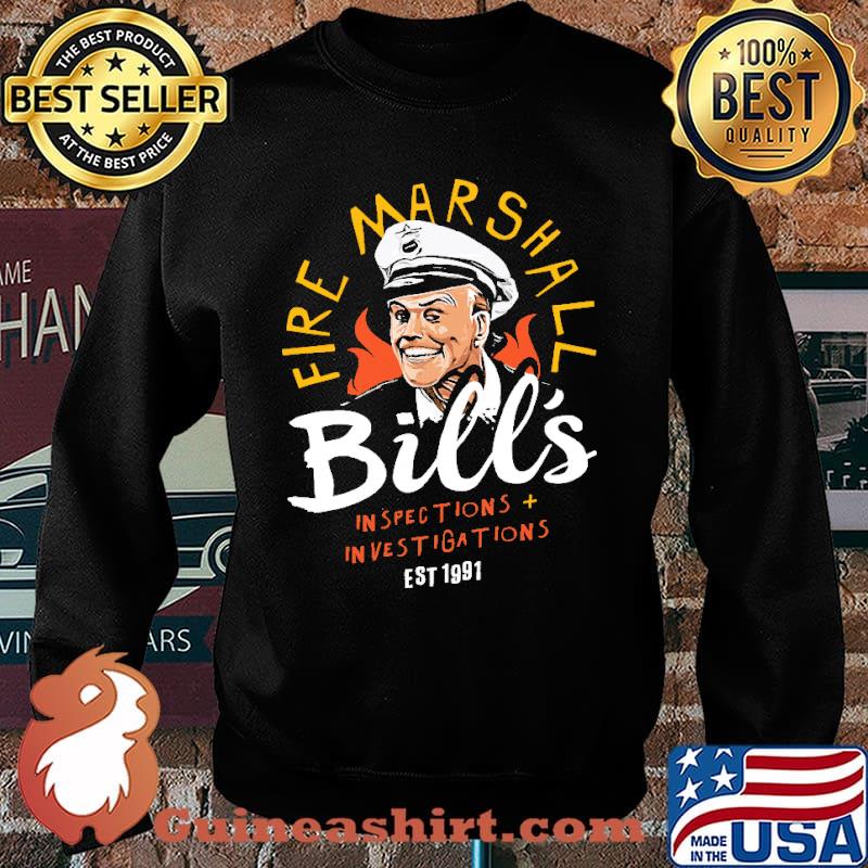Fire Marshall Bill's Inspection Investigations EST 1991 Shirt Sweater