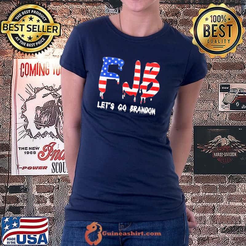 FJB – USA – Biden – Let’s Go Brandon Chant Impeach 46 US Flag Shirt