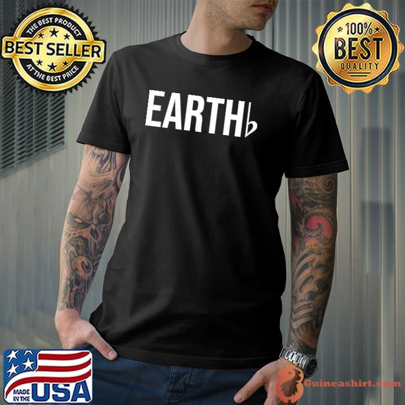 Flat Earth Musical Notation T-Shirt