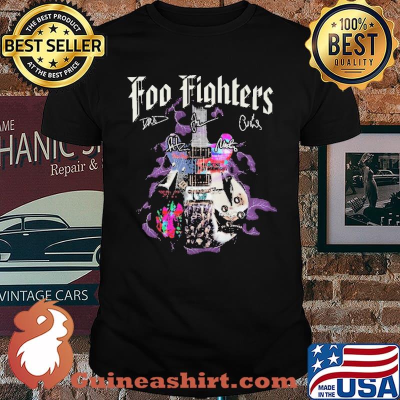 Foo Fighters Singature Hybrid Guitar Shirt